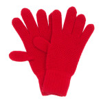 William Brunton Hand Knits Tuck Stitch Gloves