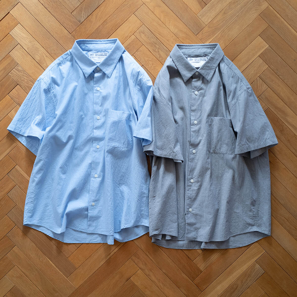 YAECA ボタンシャツ ワイド S/Sが入荷しました。