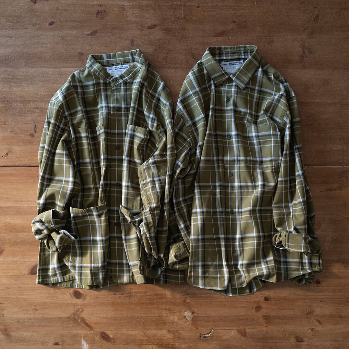 YAECA ボタンシャツ が入荷しました。