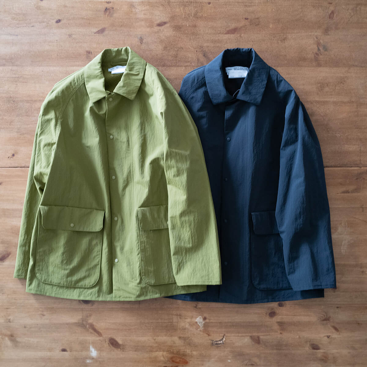 YAECA ジップコート ショートが入荷しました。