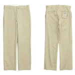 YAECA CHINO CLOTH PANTS PIPED STEM / TUCK TAPERED / DENIM PANTS WIDE TAPERED