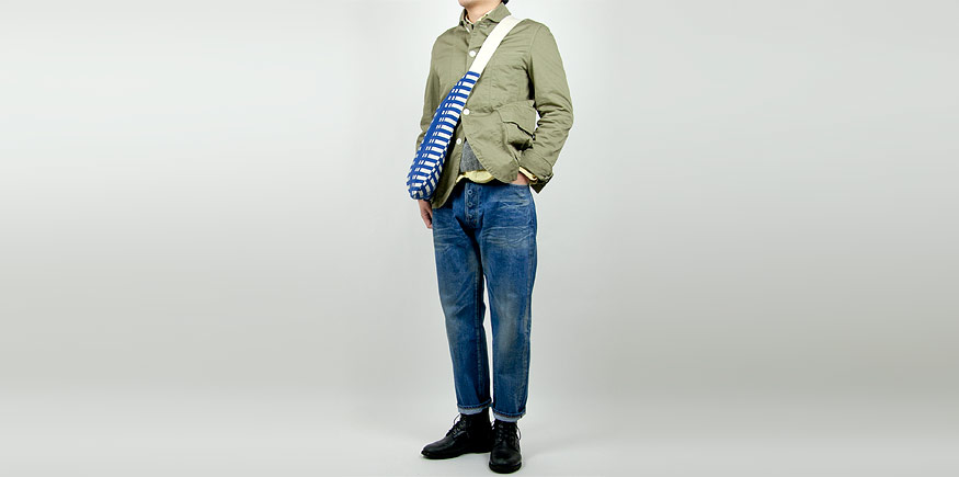 ordinary fits DENIM CROPPED PANTS