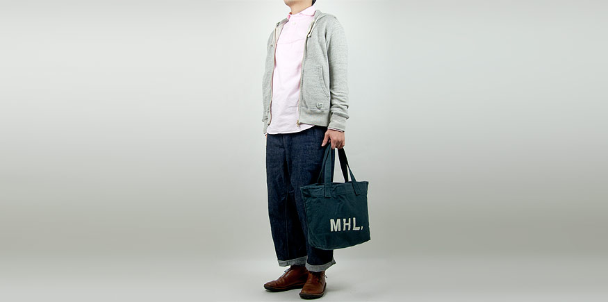 LOLO コットンシャンブレープルオーバーシャツ PINK