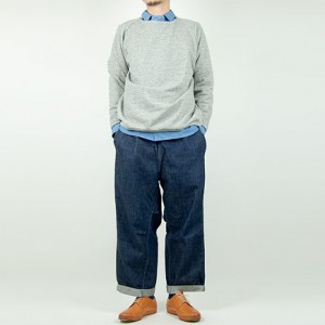maillot wool sweat trainer GRAY