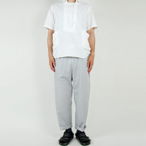 EEL Bed Pants 15GRAY STRIPE
