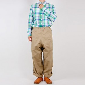 EEL NYBD フレンチリネンVer. 55GREEN PINK MADRAS