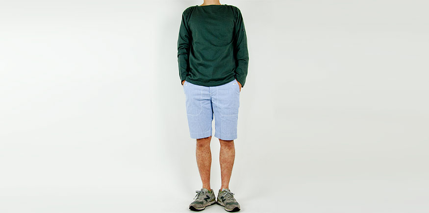 TATAMIZE BAKER SHORTS STRIPE