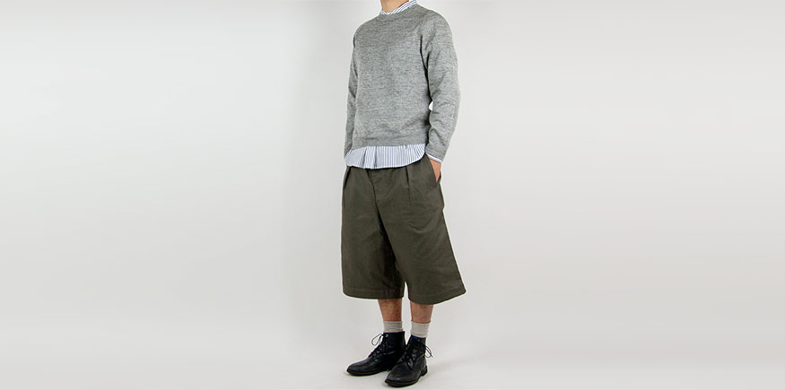 TUKI ghurka shorts 04O.D.を使った着こなしコーディネート