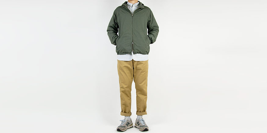 ordinary fits SWING PARKA3 KHAKI