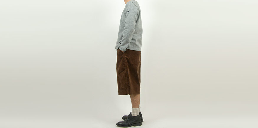 maillot mature wool weekend Tee LIGHT GRAY
