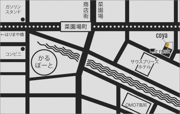 coya地図
