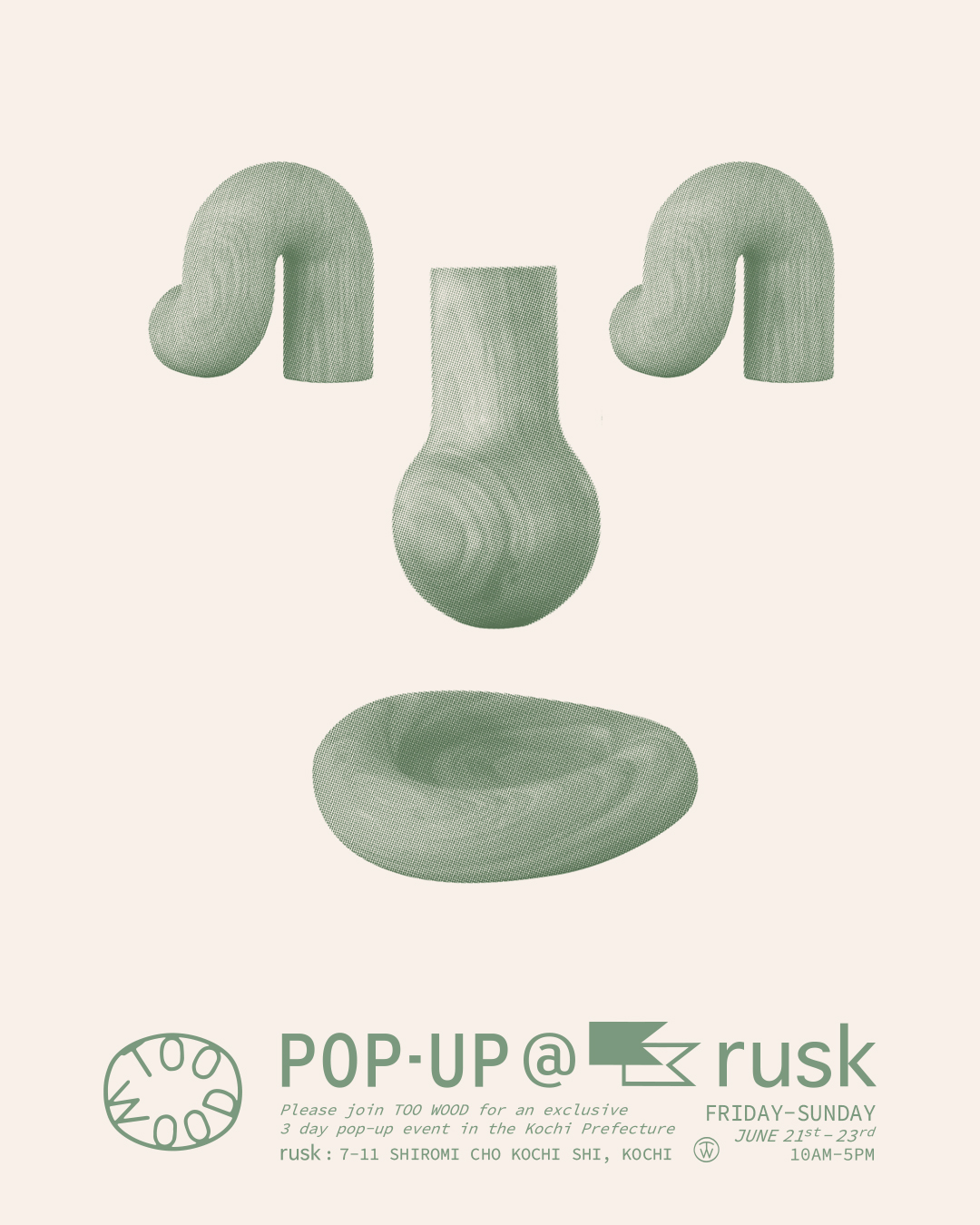 TOO WOOD @rusk