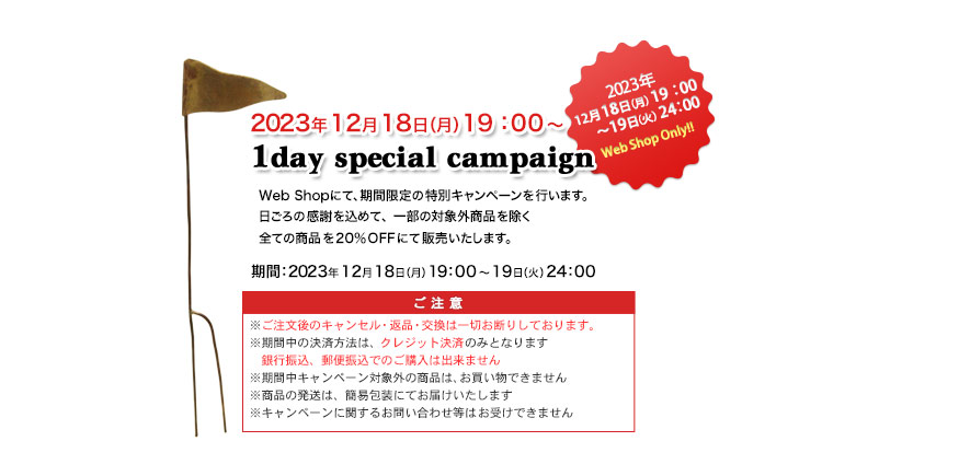 1day special campaign