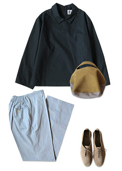 Charpentier de Vaisseau BUTTON BLOUSE