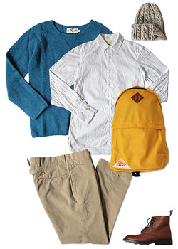 NOR' EASTERLY WIDE NECK SWEATER