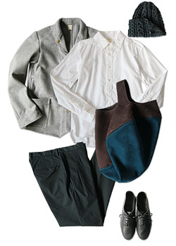 TATAMIZE MELTON WORK JACKET