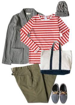 RINEN 20/1引き揃えオーガニック天竺 テーラードジャケット