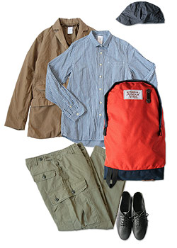 maillot sunset small collar stripe shirts