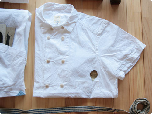 TATAMIZE DOUBLE BRESTED SHIRTS S/S