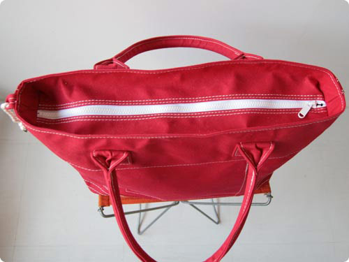 maillot going out girl's tote bag RED