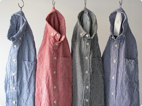 maillot sunset gingham B.D. shirts