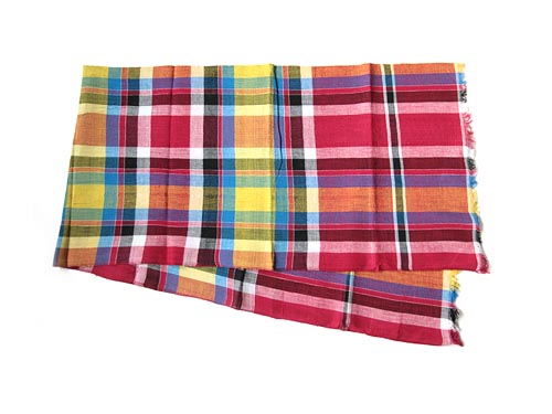 niki-toto KHADI CHECK STOLE