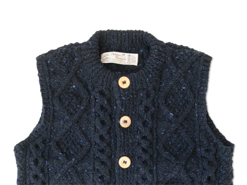 Athena Designs アランベスト NAVY Athena Designs通販・取扱い rusk 