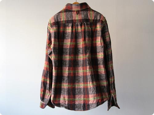 maillotSunset flannel check B.D. p/o shirts
