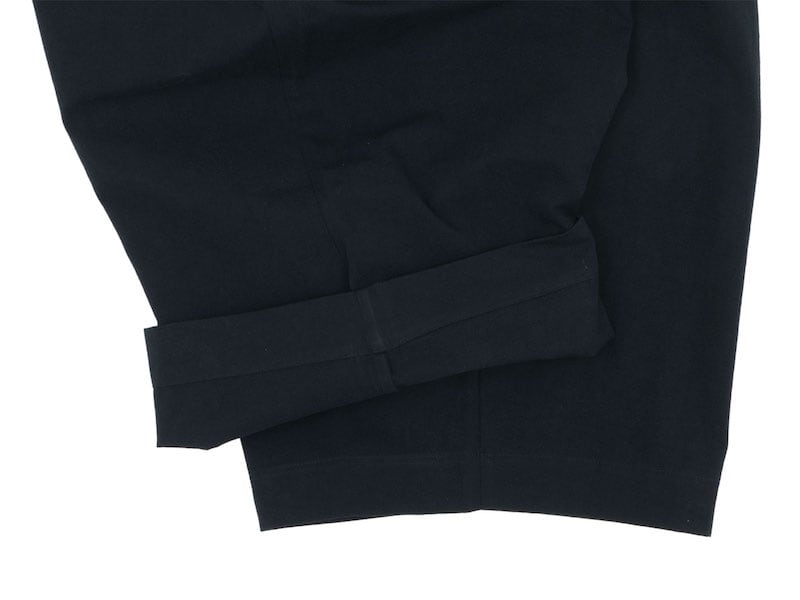 Atelier d'antan Perriere（ペリエール） Cotton Pants BLACK Atelier 