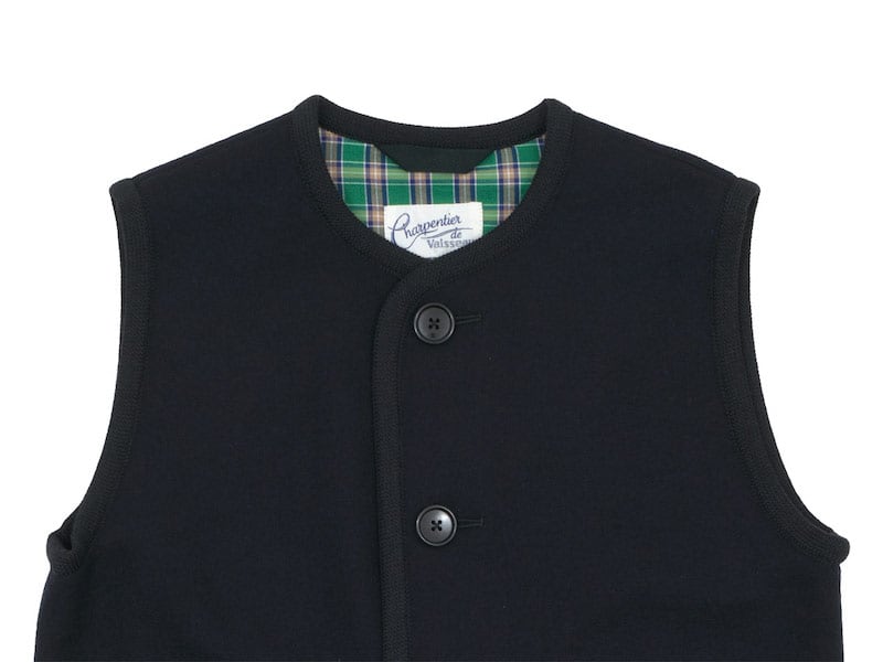 Charpentier de Vaisseau Tito Button Wool Vest