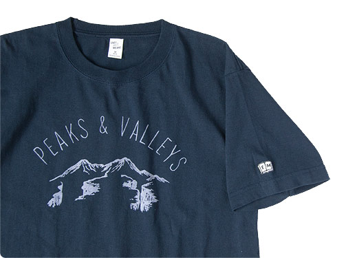 ENDS and MEANS Peaks & Valleys Tee