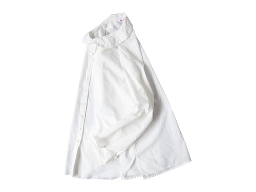 homspun 100/1マイクロシーチング フラットカラーバイアスブラウス