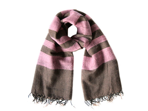 JIVA ハンドステッチボーダーストール