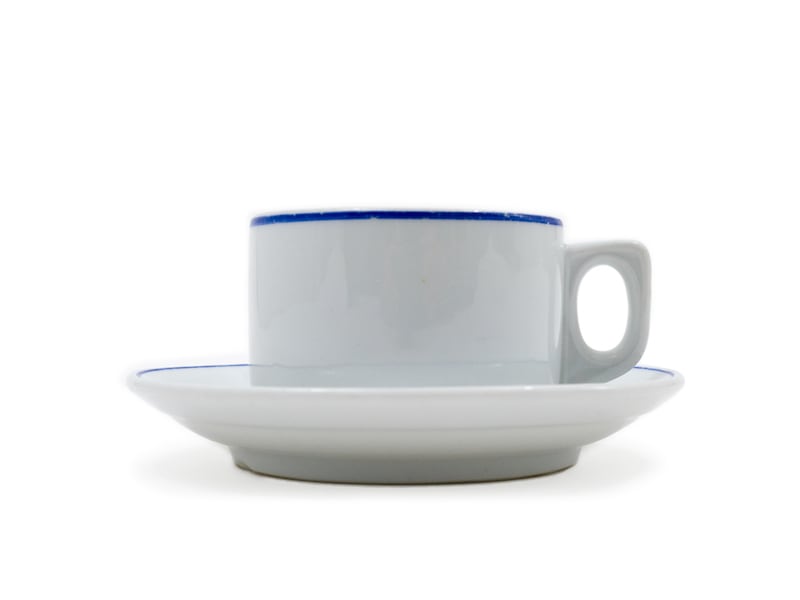 ARABIA ブルーライン カップ&ソーサー 01