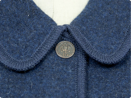 LANDLEBEN Round Collar Tyrolean jacket