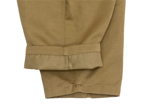Atelier d'antan Salvadorʥɡ tack pants Cotton Linen