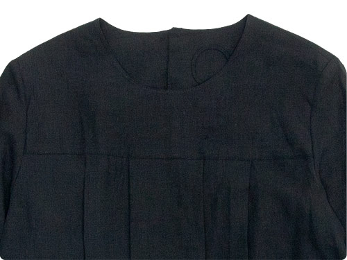 Atelier d'antan Cocteauʥȡ tuck apron dress