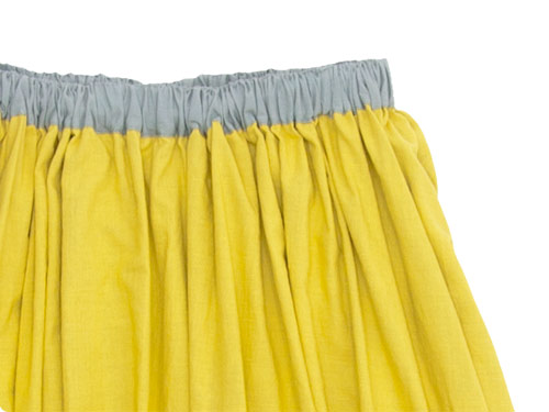 Atelier d'antan Boulle（ブール） Reversible Gathered Skirt