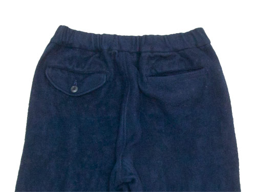 maillot b.label cotton melton wide easy pants