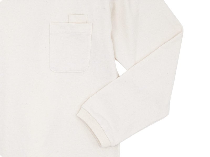 maillot US cotton double pocket long-T