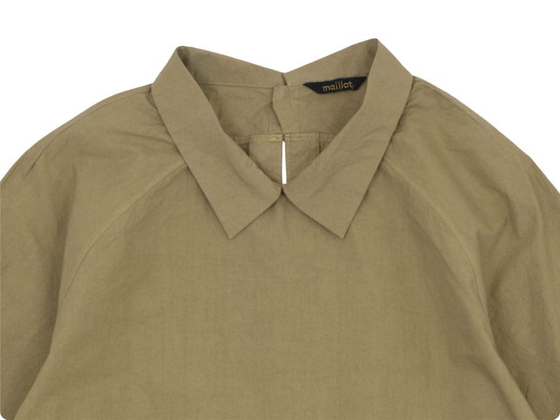 maillot mature rub cotton polo smock shirts