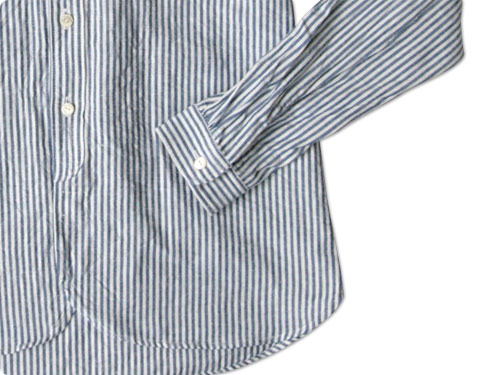 maillot Sunset round collor work shirts stripe