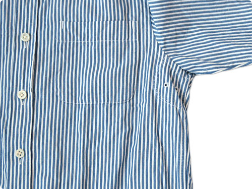 maillot sunset small collar stripe shirts