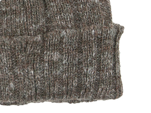 maillot wool linen knit cap