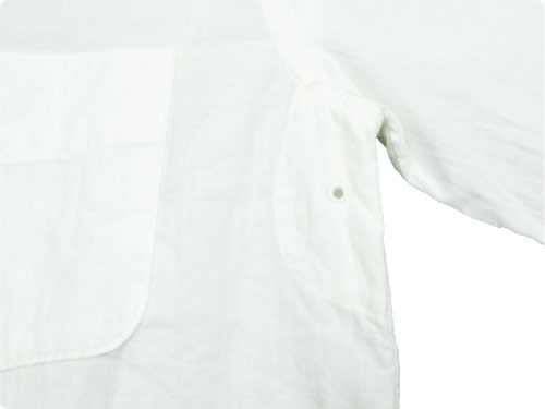 maillot gauze cotton stand collar shirts