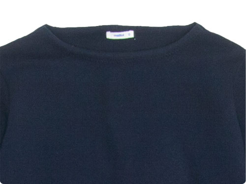 maillot wool sweat trainer NAVY maillot通販・取扱い rusk（ラスク）