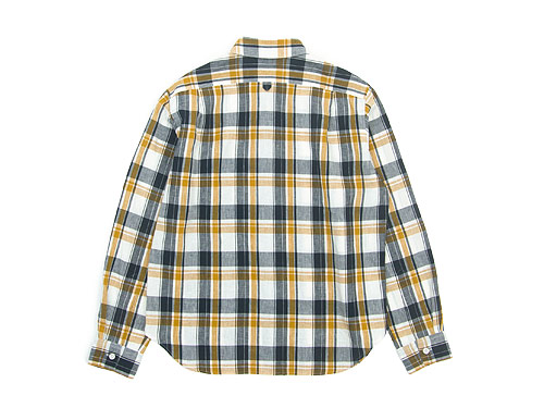 MARGARET HOWELL GRAPHIC LINEN CHECK SHIRTS