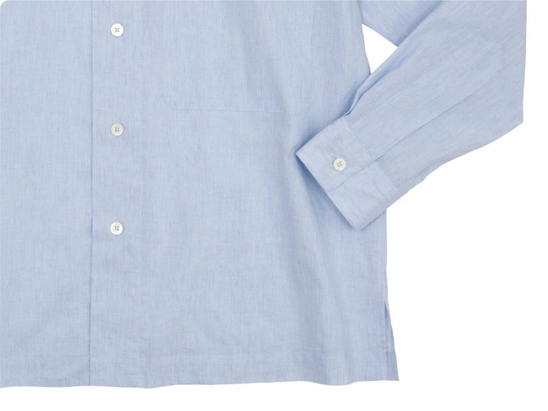 MARGARET HOWELL END ON END COTTON LINEN I SHIRTS〔メンズ〕
