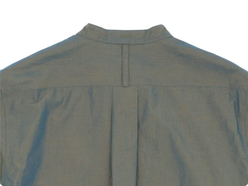 MARGARET HOWELL YARN DYED COTTON POPLIN SHIRTS 180KHAKI 