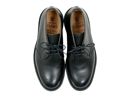 半額SALE／ Tricker´s for MARGARET MARGARET HOWELL 7H 黒短靴 HOWELL